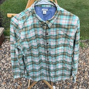 LL Bean Women’s Flannel Shirt